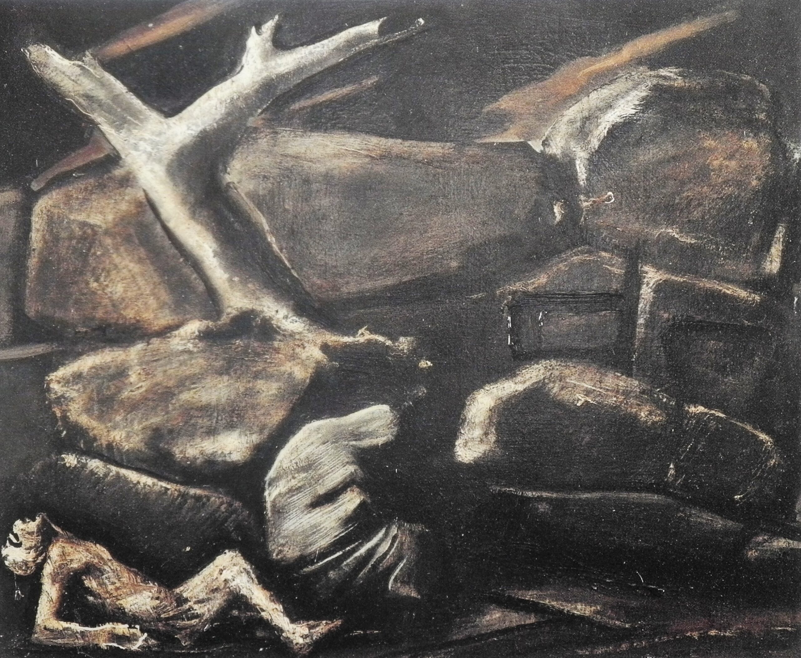 Questa immagine ha l'attributo alt vuoto; il nome del file è Mario-Sironi-Lazzaro-1946-olio-su-carta-intelata-cm-50-x-60-1024x842.jpg