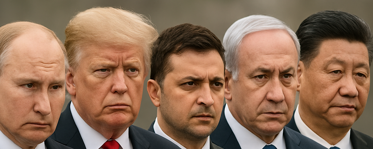 Putin Trump Zelensky Netaniahu Xi Jin Ping