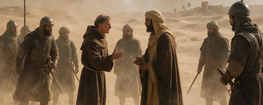 san Francesco e il sultano