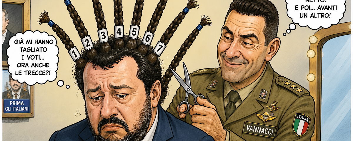 Salvini Sansone Vannacci
